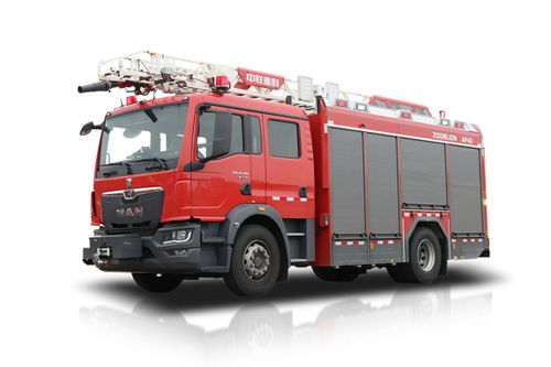 中联重科ZLF5190JXFYT25主战云梯消防车与散装饲料车的多功能融合